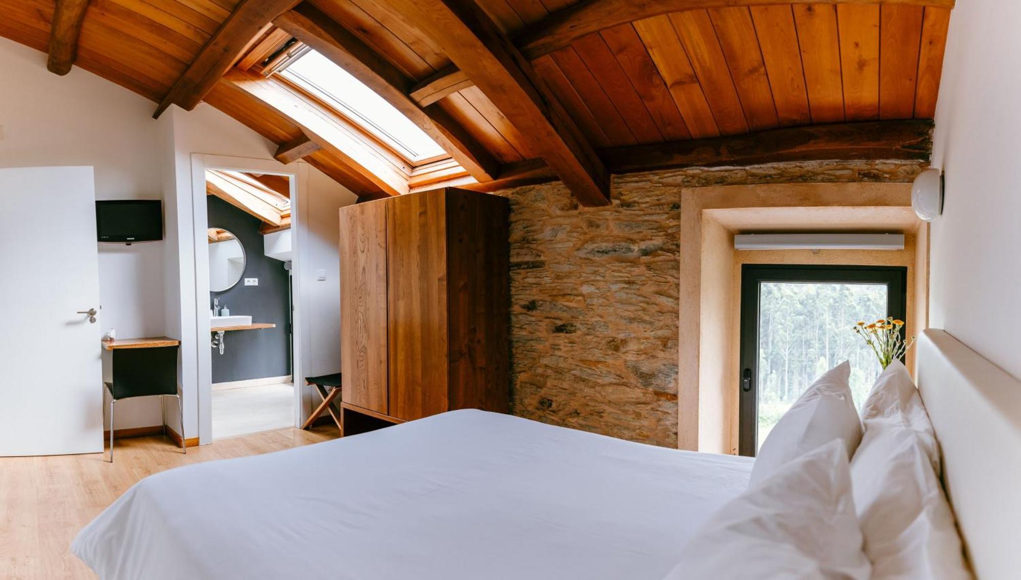 Hotel El Castano Dormilon Санта-Марта-де-Ортігейра Екстер'єр фото